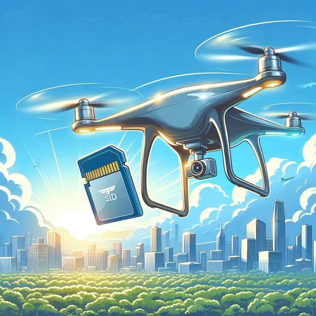 Dapatkah saya menggunakan kartu SD di drone?