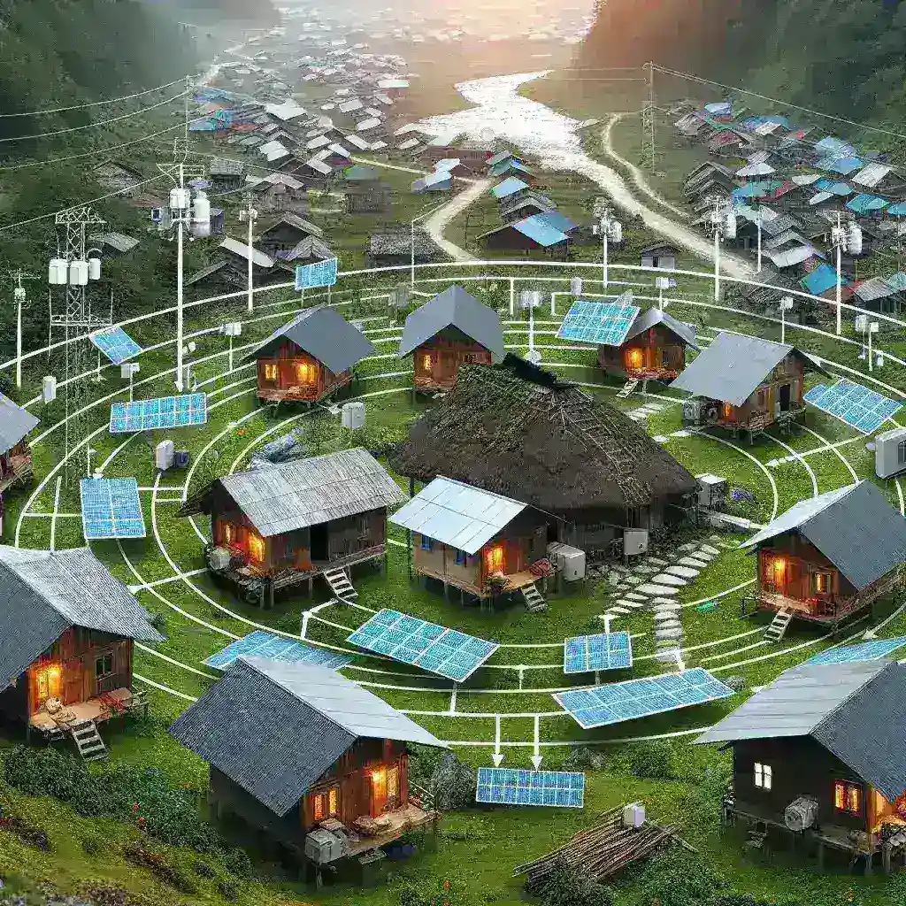 Implementasi Microgrid Cerdas untuk Elektrifikasi Desa Terpencil